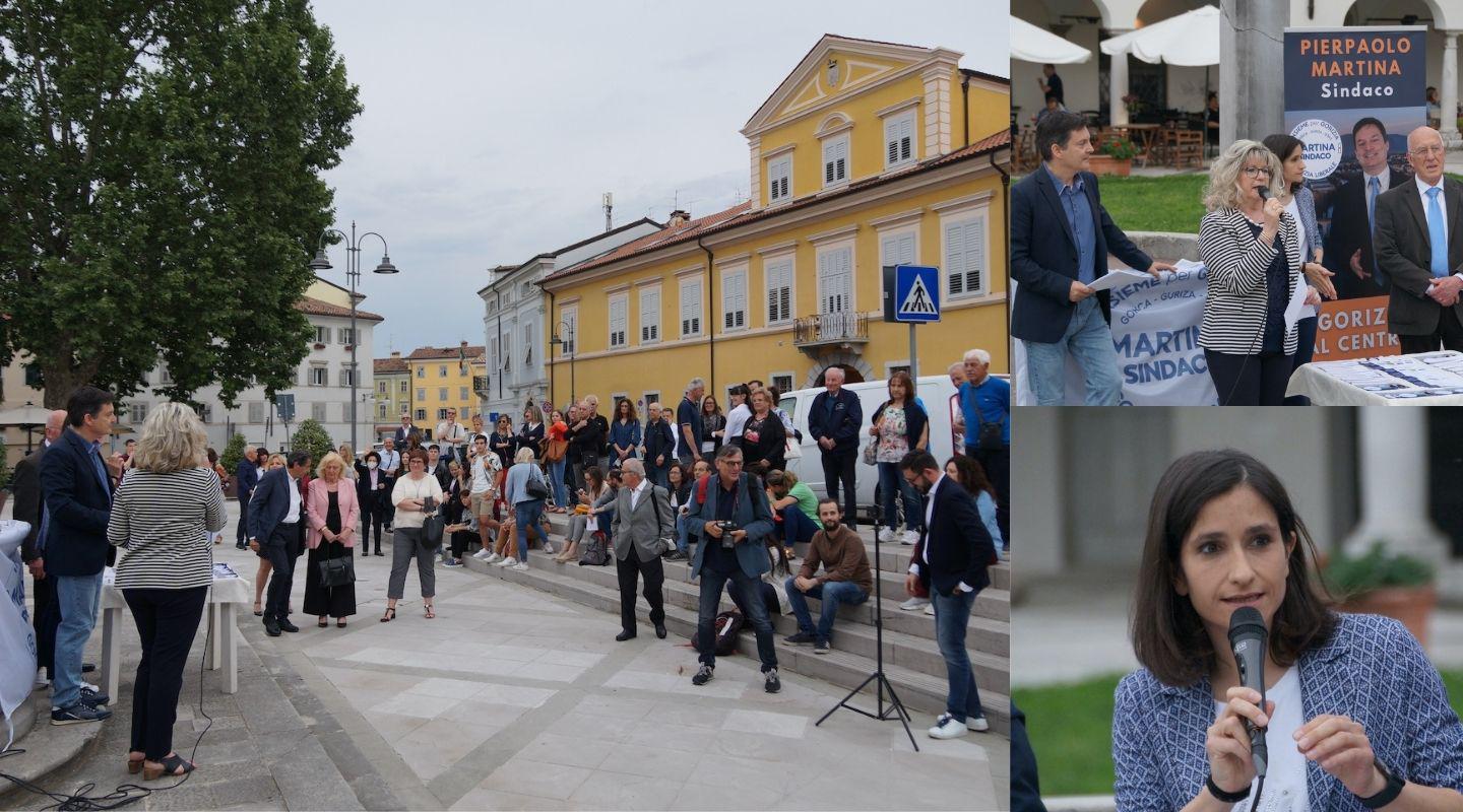 Copertina per Martina e la squadra per Gorizia: «Siamo civici, no con i partiti»
